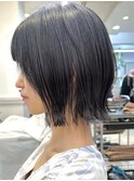 丸顔さんおすすめ！外はねボブ！