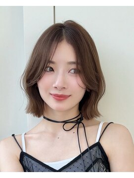 ロール 博多(Role) ボブ/髪質改善/韓国ボブ/ミルクティーベージュ