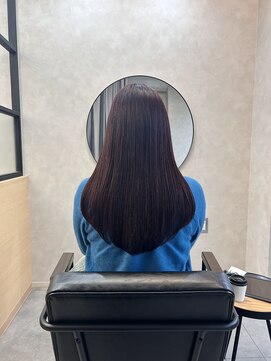 マイルームギンザ 銀座店(my room GINZA) 【艶髪スタイル】ロング　チェリーレッド　銀座　東銀座