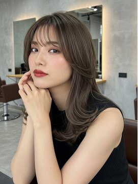 グルグル 妙典店(GULGUL) 妙典/顔周り/ブリーチなしカラー/前髪/白髪ぼかし/ハイライト