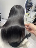 "黒髪"うる艶美人髪☆【美髪矯正】