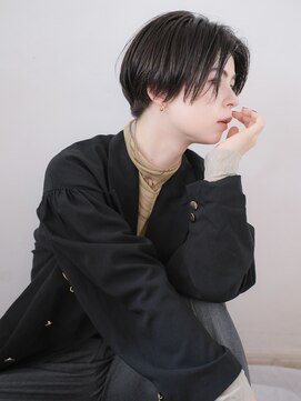 レトン 銀座(leton) ハンサムショート/黒髪/ショートカット/似合わせショート