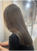 20代30代グレージュロング
