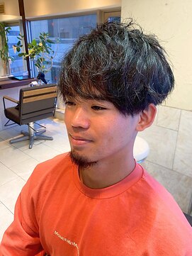 ヘアリゾート粋 ティガ 池袋店(tiga) メンズショート/ナチュラル/ニュアンスパーマ/ツーブロック