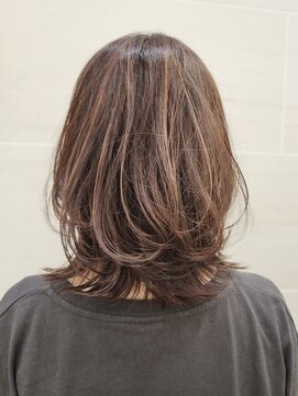 ピークアブー 銀座中央通り(PEEK-A-BOO) 朝の時短ヘア！！ミディアムくびれヘア！