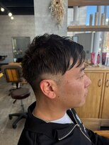 メンズカット バイ ソイクフ(メンズカット by SOY-KUFU)&nbsp;20代30代40代◎ツーブロック束感ショートヘア
