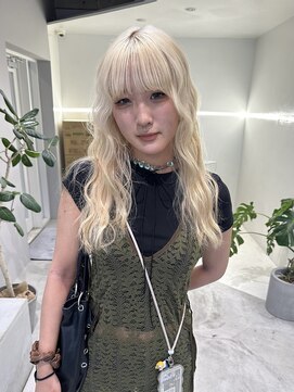 ワンカラー/ブリーチカラー/髪質改善/ハイトーンカラー