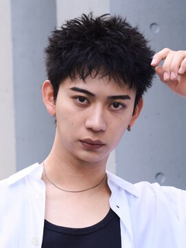 フィフス(fifth) 原宿メンズルーズショートスパイキーショートパーマ20代fifth