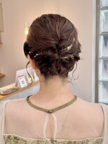 ナウアズ(now as.)&nbsp;肩上のボブもシニヨンできます【向】【now as.明石】