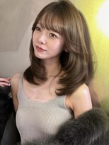 ソヨン 大宮2号店(SOYON)&nbsp;《レイヤー》ミディアムレイヤー/鎖骨レイヤー