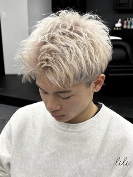 アンドメゾンオム(&Maison. homme) LILI/スパイキーショート/ハイトーン/加古川/メンズ