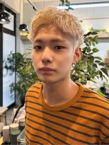 カノエ オム(canoe HOMME) ブリーチショートパーマ