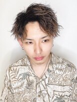 アンダーバーホワイト 阪神西宮店(_WHITE)&nbsp;メンズ　ツイストスパイラルパーマ