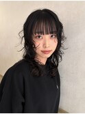 ウルフパーマスタイル藤沢パーマ
