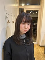 シナモン。(CINNAMON) ロングレイヤー/ハッシュカット/フェイスレイヤー