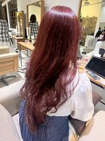ヘアリゾート粋 リマ 銀座店(lima) 艶髪/透明感ピンクカラー/レイヤーカット/ロング