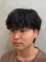 エムクール(M,cooL)&nbsp;シャドウパーマ/マッシュウルフ/波巻きパーマ
