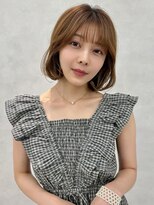 アッシュ 新杉田店(Ash)&nbsp;新杉田レイヤーカット韓国ダブルカラー顔周り前髪カットボブ