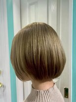 マティーナ ヘアー 池袋(Matina hair)&nbsp;【ショートボブ　ミルクティーベージュ】池袋美容室