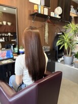 アオイ(Aoi)&nbsp;ロングの髪質改善♪酸性ストレートで艶髪に