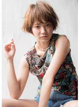 アズーア ヘアーアンドスパ(azure hair&spa) ニュアンスショートパーマ
