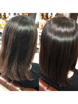 アルル 銀座(alulu) 【before→after】うる艶ミディアム