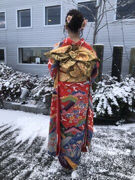 アムズヘアーファム 振袖着付（成人式）