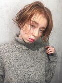 【CREAR 恵比寿/代官山】外ハネボブアッシュブラウンネオウルフ