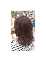 ヘアーズ 住吉店(HAIRZ)&nbsp;《HAIRZ》林真紀　大人女子グレイカラーは立体感