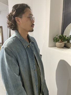 ノマド(nomad) メンズ ミディアム パーマ