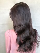 ジーナ 船橋(Zina)&nbsp;オトナ女子ツヤ髪アッシュカラーふんわりミディシースルーバング