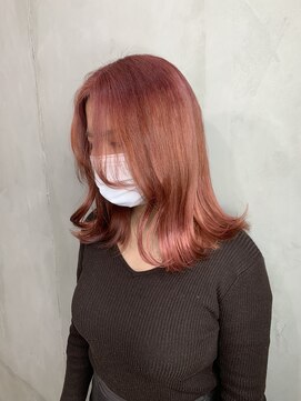 モノ アンド イニ(Mono & inni) 【韓国スタイル】ピンクカラー