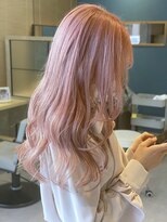 リノショアーズ 日本大通り店(RINOSHORES)&nbsp;ペールピンクレイヤーカット大人ガーリーホワイトラベンダー