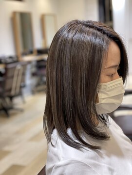 リソ 銀座(RISO) 白髪ぼかし 3Dハイライトオンカラー【銀座】