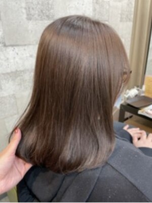 【梅田/西梅田】縮毛矯正との組合わせで伸ばしかけのロングヘアも美しく…。しっとりまとまる憧れヘアへ♪