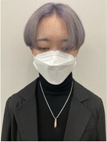 シカ 神戸三宮元町店(Cica) シルバーアッシュ ハイトーン ハンサムショート 神戸 三ノ宮