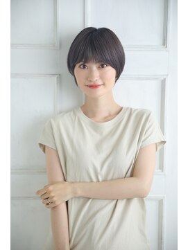 オックスクリエーション OX CREATION 小倉 【京都ショートヘア】上品自然なフォルムの大人ヘア/綺麗/艶髪