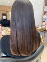 カノエ(canoe)&nbsp;ロングスタイル/髪質改善縮毛矯正/髪質改善/韓国風/韓国ヘア