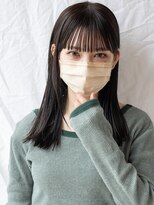 【白川】20代30代40代ストレートヘアシアーグレージュ23.2.8