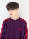 【Gallica】メンズモテ髪ニュアンスパーマ/透明感大人ブラウン