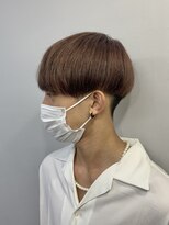 メンズヘアトーキョー 原宿(MEN'S HAIR TOKYO)&nbsp;【ブラウンカラー】ツーブロック/刈り上げマッシュ/ナチュラル