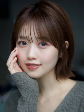 エインアンリー 表参道(AIN.ANLY.) 前髪あり外はねボブ20代30代40代【AIN.表参道】川原大地