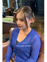 ソラティオ(SOLA'tio)&nbsp;夜会巻きアレンジ