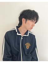 トレス(TRESS)&nbsp;センターパート　コンマバング　スパイラルパーマ