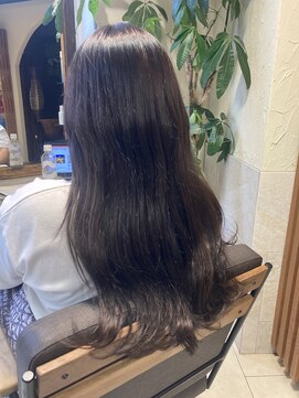 ヘアリゾート粋 ティガ 池袋店(tiga) 赤みのないカラー