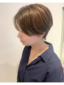 ネオヘアー 曳舟店(NEO Hair) ハンサムショート/ベージュカラー