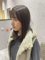 ティーリング(T ring)&nbsp;顔まわりの髪質改善＋ベージュカラー