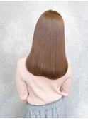 ブリーチなしミルクティーベージュ × 最高級トリートメント#109