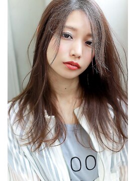 ラフィスヘアードープ 新宿店(La fith hair dope) 【La fith】 無造作カール×セミロング