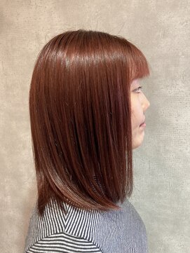 ヘアースペースブルームエア HAIR SPACE BLOOM Ea オレンジブラウン/タマリスカラー